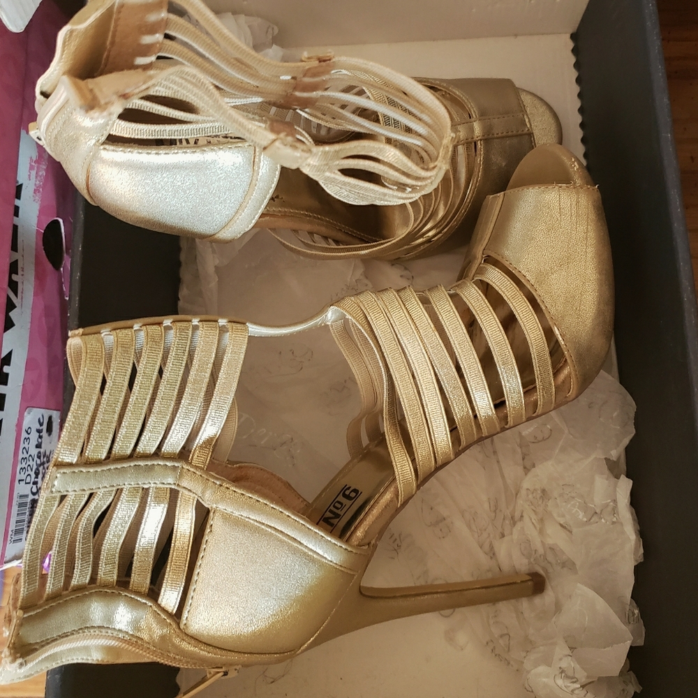 Mix No. 6 Champagne Heels